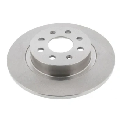 Image of 55700592, 55700593 Brake disc MAPCO 25102 Rear Axle 264mm 10mm 4 100mm solid VAUXHALL: Corsa Mk4, Adam, Corsavan FIAT: Grande Punto Hatchback