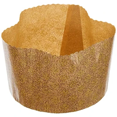 Image of Ibili Disposable Panettone Moulds Gr 5 Pc, Others, Brown, 900 g