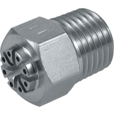 Image of 2x SMC KNS R02 110 8 Low Noise Nozzle Male R1/4 1.1 x