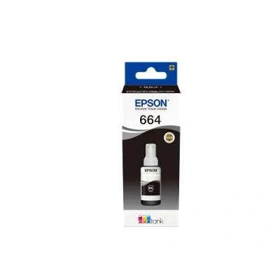 Image of Epson EcoTank 664 Black Genuine Ink Bottle