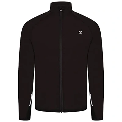 Image of Dare 2b Men&#039;s Aep Exemplary Lightweight Windshell Jacket Black