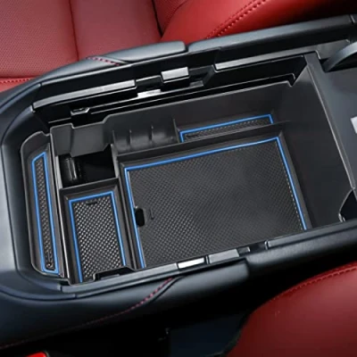 Image of YEE PIN CX30 UK Center Console Armrest Box for Mazda CX 30 2019 2020 2022 2023 Organizer ABS Materials Storage tray Interior Accessories