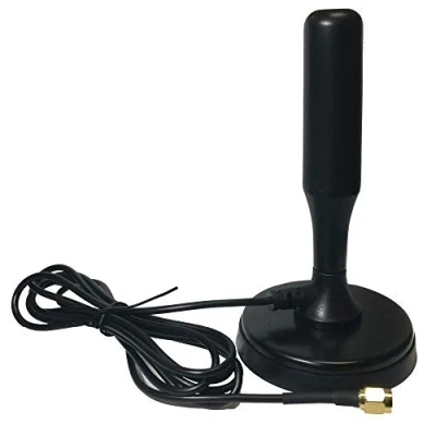 Image of Freeview Digital TV Aerial Mag Mount with SMA Plug, Cars Trucks Camping DVB T