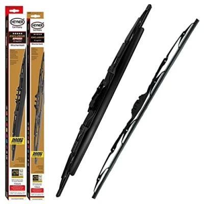 Image of Heyner Exclusive Wiper Blades For Hyundai i30 2017 Onwards Spoiler Windscreen Replacement Front Set 26&quot;16&quot; HS2616H