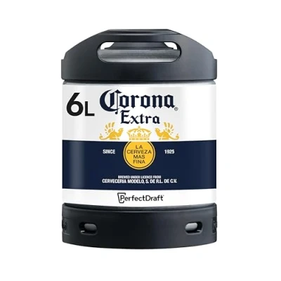 Image of PerfectDraft Corona Extra Lager Beer keg for Philips Machine, 6 L