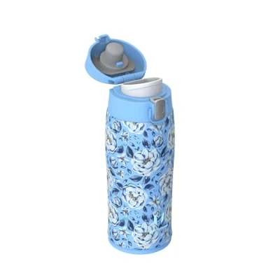 Image of Super Sparrow Water Bottle Stainless Steel 18/10 Ultralight Travel Mug 350ml Insulated Metal BPA Free Leakproof Drinks Flask for Gym, Sports, Kids, School, Office