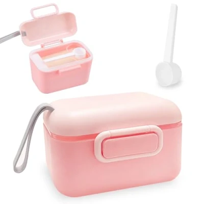 Image of iTYOOS Milk Formula Dispenser Powder Pot for Baby Portable Box Airtight Fomula Candy Fruit Snack Storage Container
