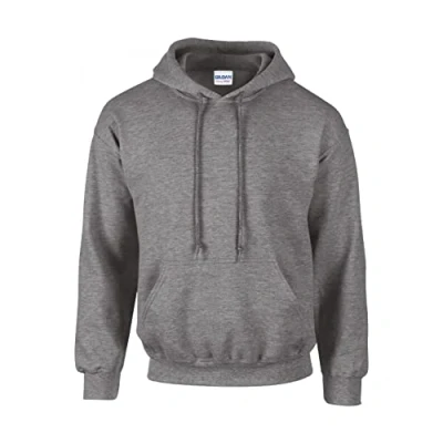 Image of Gildan Heavy Blend Adult Hooded Sweatshirt, Graphite Heather, S
