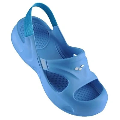 Image of Arena Softy Slide Sandals Turquoise Eolian 24 25