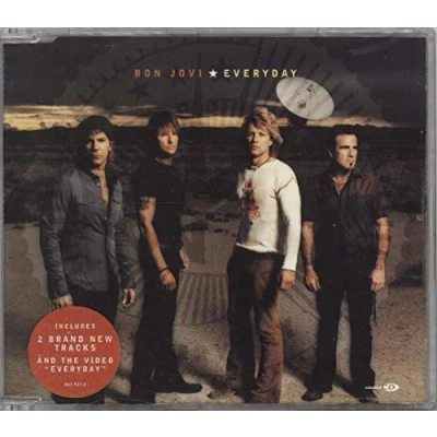 Image of Bon Jovi Everyday 2002 UK CD single 063937201