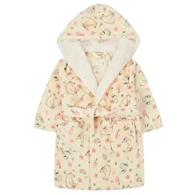 Image of Undercover Kids Woodland Dressing Gown 18C773 Cream 5 6 Years