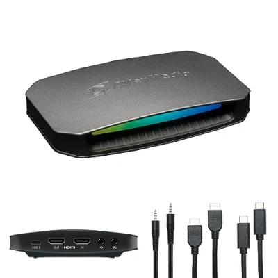 Image of AVerMedia HDMI 2.1 Capture Card for Streaming and Gaming, VRR Support HDR 4K PS5, Xbox series x/s, One, PS4, Switch GC553G2 Live Gamer Ultra