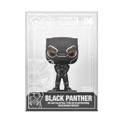 Image of Funko Pop Die Cast Black Panther Exclusive 06