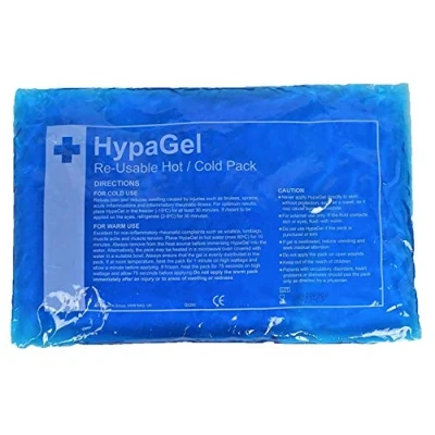 Image of Safety First Aid Group HypaGel Hot/Cold Therapy Pack, Large, Single 30 x 20 cm