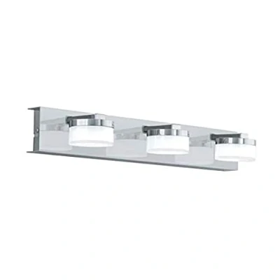 Image of Eglo Wall Light, Steel, 21.6 W, Chrome,96543