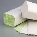 Image of Clean and Clever ECO201 Folding Hand Towel 25 x 31 cm Natural White 2 Ply