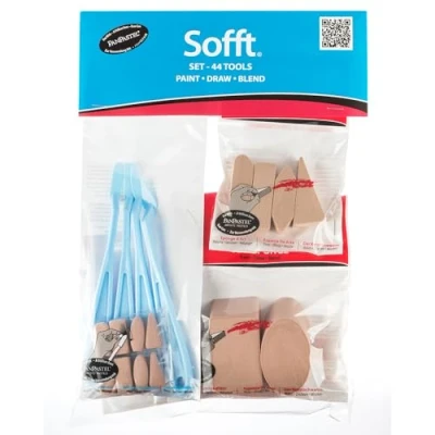 Image of Colorfin Panpastel Sofft Tools Combination Set 44pcs, 44 Count (Pack of 1)