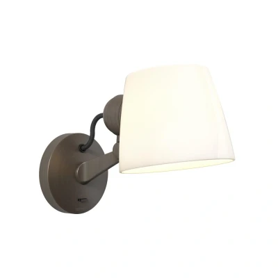 Image of Astro Imari Adjustable Wall Indoor Light (Bronze), LED E27/ES Lamp, Designed in Britain 1460003 3 Years Guarantee