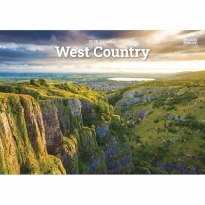 Image of West Country A5 Calendar 2026