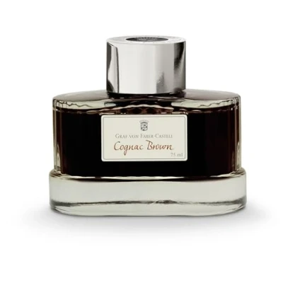 Image of Graf von Faber Castell Ink bottle Cognac 75ml,brown