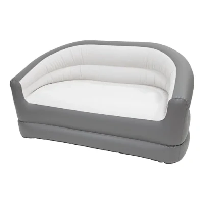 Image of Avenli 98149 2 Person Deluxe Inflatable Sofa/Armrests Included/Durable Vinyl Material/Easy Minute Inflation/Flat Folding Storage/Flocked Surface