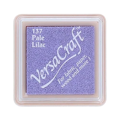 Image of Tsukineko VersaCraft Ink Pad for Stamping Purple, Pale Lilac Small Water based, Opaque, Archival Embossing