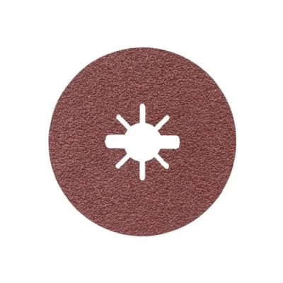 Image of Bosch Professional Fibre Sanding Discs Expert (for Metal, X LOCK, R444, Diameter 115 mm, Grit Size 36, Bore Diameter: 22.23 mm), 1 disc
