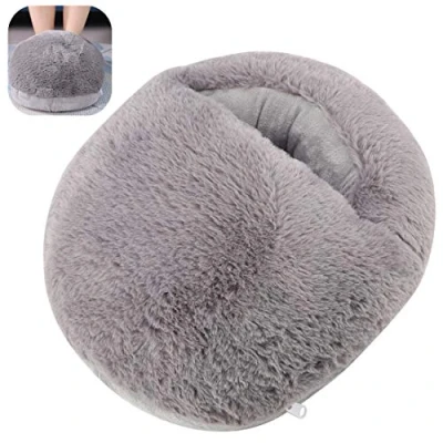 Image of Electric Foot Warmer, Heated Warmer USB Cushion for Winter Home Office Men and Women