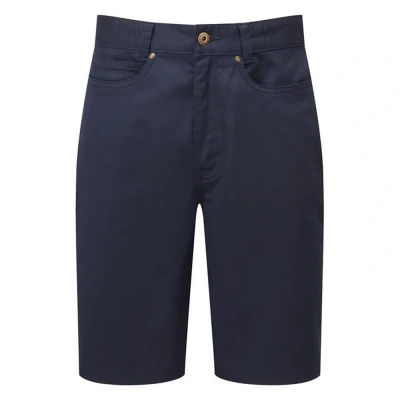 Image of Premier Mens Performance Chino Shorts (Navy) Size X Small