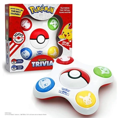 Image of Pokemon Trainer Trivia, 1,000 questions, try to beat your top score in Single Player Mode or challenge friends Multiplayer