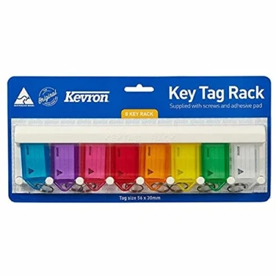 Image of Kevron Key Rack with 8 Keytag