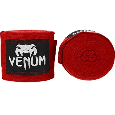 Image of Venum Unisex Adult Kontact Boxing Handwraps, Red, 2.5m