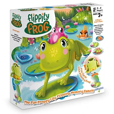 Image of PlayMonster Family Game Flippity Frog