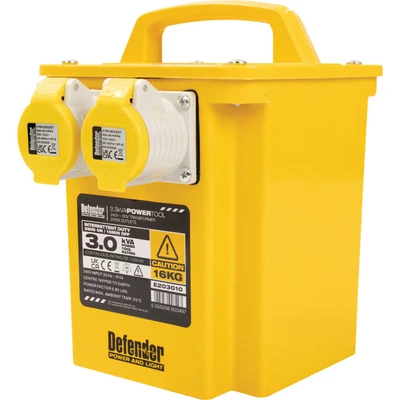 Image of Defender 3kVA 110V Portable Transformer