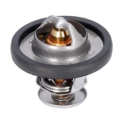 Image of 1098228, 1765657, 1765657SK, 1812482, 1829180 Engine thermostat FEBI BILSTEIN 106104 92C with seal FORD: FOCUS 3, FIESTA 6, 3 Turnier