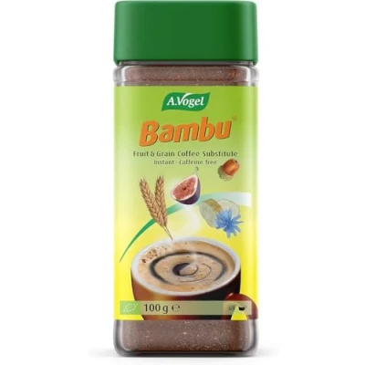 Image of A.Vogel Bambu Fruit &amp; Grain Coffee Substitute Caffeine free Organically Grown Natural Ingredients 65 Servings 100g