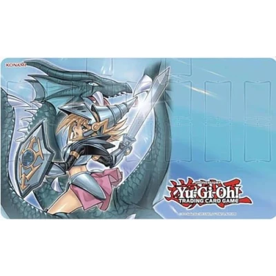 Image of YU GI OH! 117368580005 Dark Magician Girl The Dragon Knight Game Mat, Multi