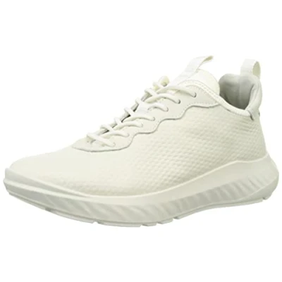 Image of ECCO Women&#039;s Ath 1fw Trainers Sneaker, Shadow White White, 5 UK