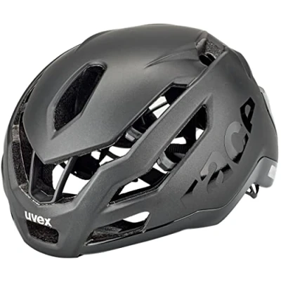 Image of uvex Race 9 Extremely Lightweight Performance Bike Helmet for Men &amp; Women Aerodynamic Ventilation Optimized all Black Matt 57 60 cm