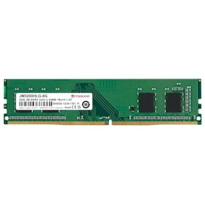 Image of Transcend Long DIMM Memory Module 8GB DDR4 3200MHz JM3200HLG 8G