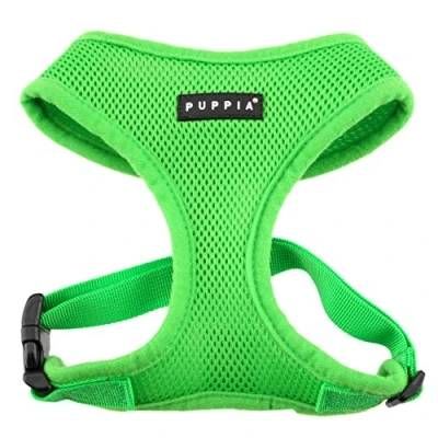 Image of Puppia Soft Harness, M, Green