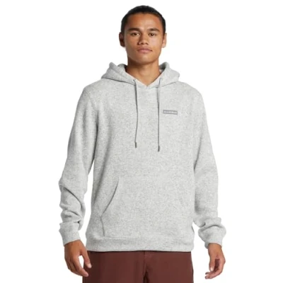 Image of Quiksilver Keller Hoodie, Men&#039;s, Size: XXL, Mottled dark grey