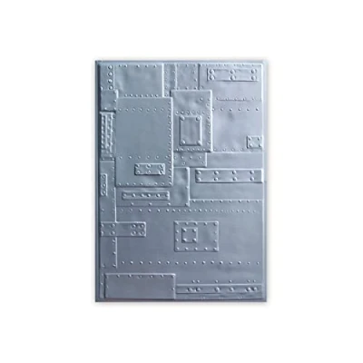 Image of Sizzix 662717 Embossing Folder Foundry Multi Colour, One Size
