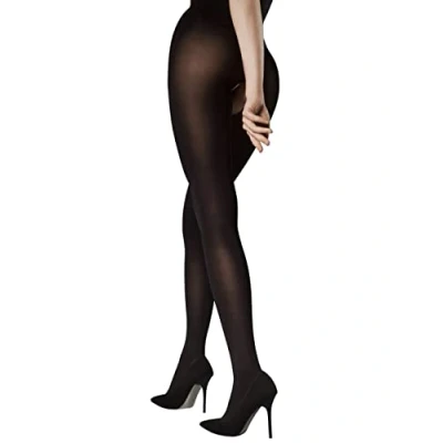 Image of Fiore Women&#039;s Sensual 80 Denier Tights, XXL, Black