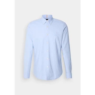Image of BOSS Rickert Shirt, Men&#039;s, Size: Small, Open blue