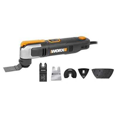 Image of WORX WX686.1 250W Sonicrafter Oscillating Multi Tool with 19 Piece Accessory Kit