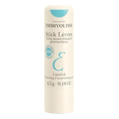 Image of Embryolisse Protective Repair Stick Rich with Shea Butter, Coconut, Macadamia, Castor Oils &amp; Vitamin E, Moisturising Formula for Cracked, Dry, Chapped Lips 4g (Packaging May Vary)