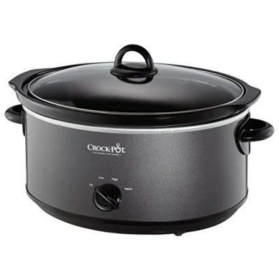 Image of Crock Pot SCV700 KC 7 qt. Slow Cooker(Charcoal)