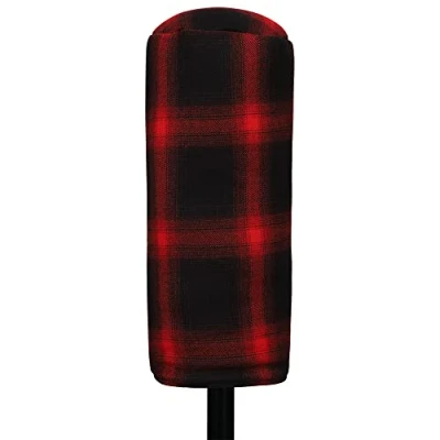 Image of Titleist Barrel Twill Driver Headcover,Black/White/Red