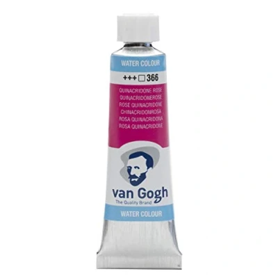 Image of Van Gogh Quinacridone Rose Watercolor 10 ml tube by Talens